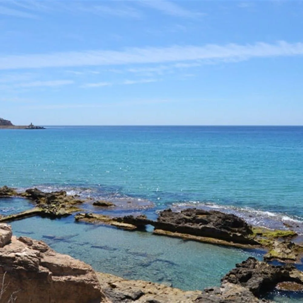 Banos de la Reina rocks for a Calpe itinerary