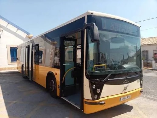 Local public bus for travelling around Calpe without a car
